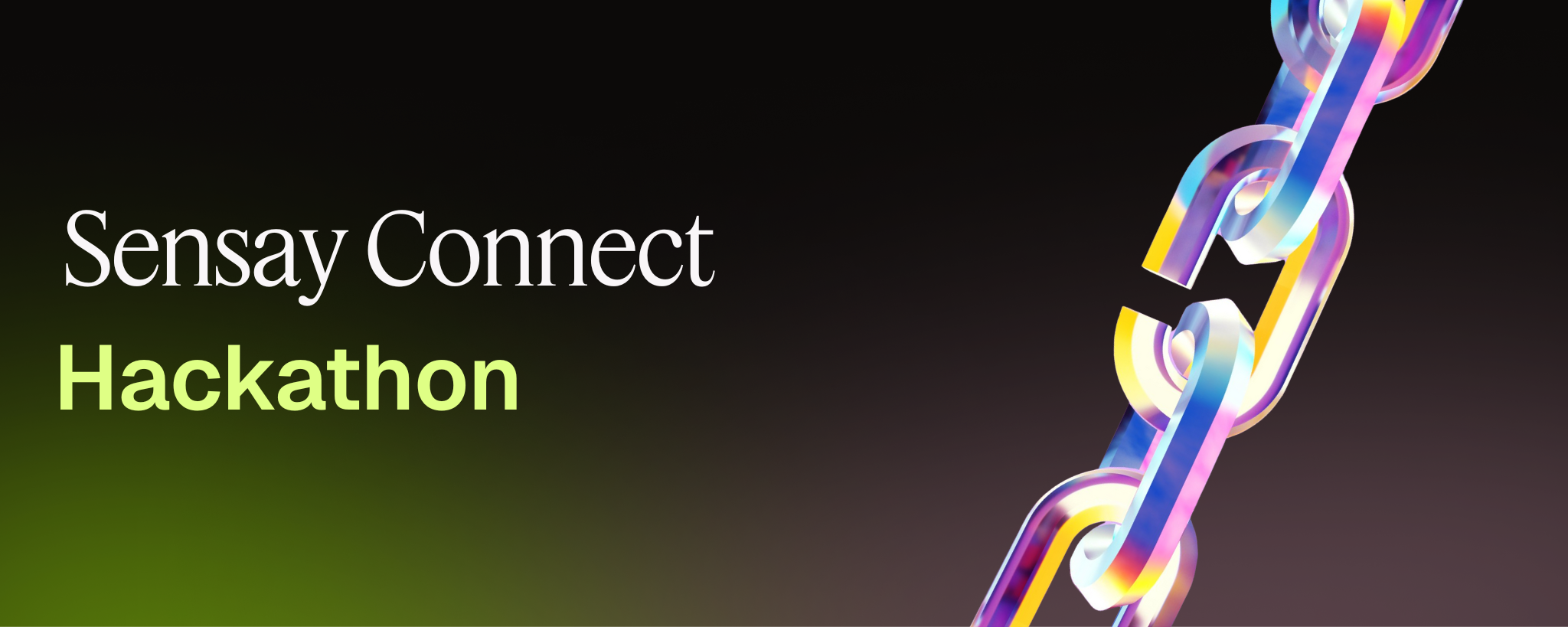 Sensay Connect Hackathon banner