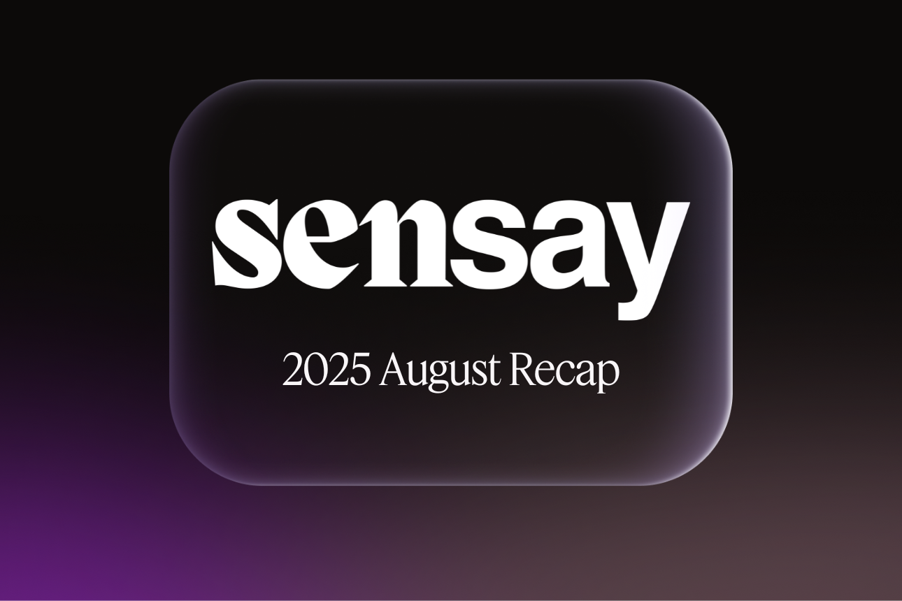 Sensay August Recap